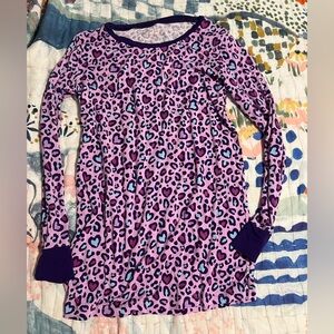 Little Sleepies Leopard Hearts Top